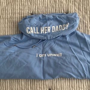 Barstool Sports cropped Call Her Daddy hoodie